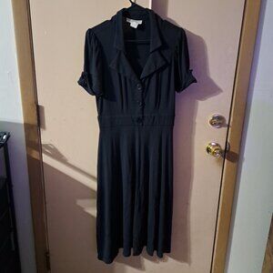 Karen Alexander Boston Proper Dress Women's Size s Deep V Neck T Shirt